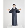 Statue St. Charbel 25cm pierreline Polychrome