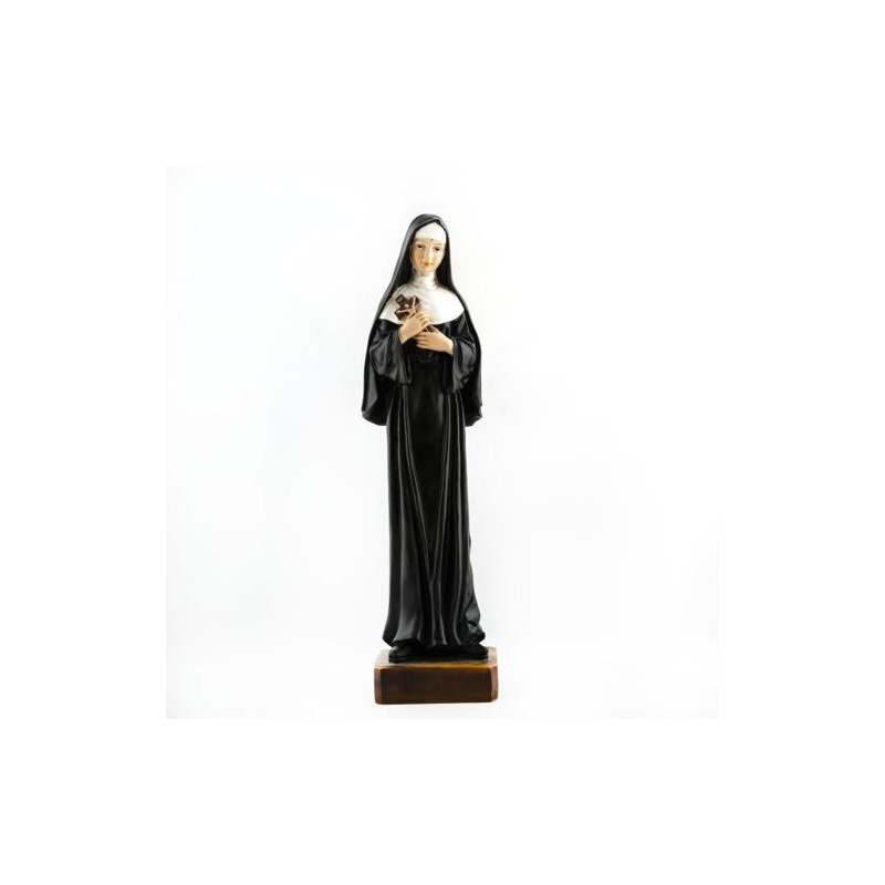 Standbeeld van Saint Rita in hars. 50 cm