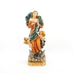Standbeeld van Maria die de harsknooppunten verslaat. 31,5 cm