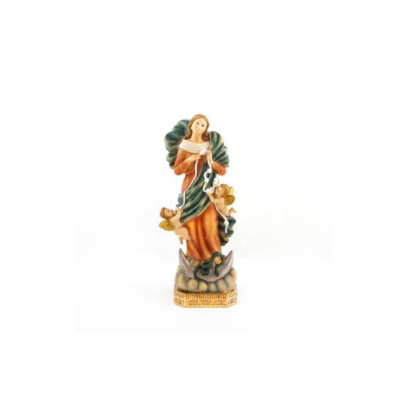 Standbeeld van Maria die de harsknooppunten verslaat. 31,5 cm