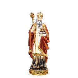 Statue de Saint Nicolas en résine 30 cm