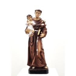 Statue St. Antoine 12cm résine