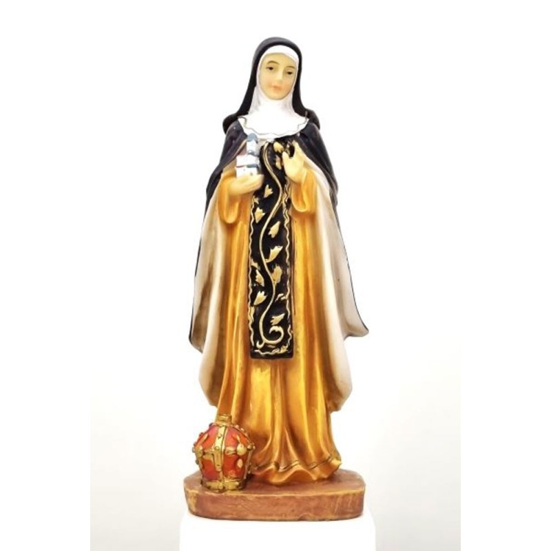 Standbeeld Ste Edwige van Polen 18.7cm hars
