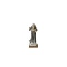 Standbeeld St Benoit 20cm met metalen medaille