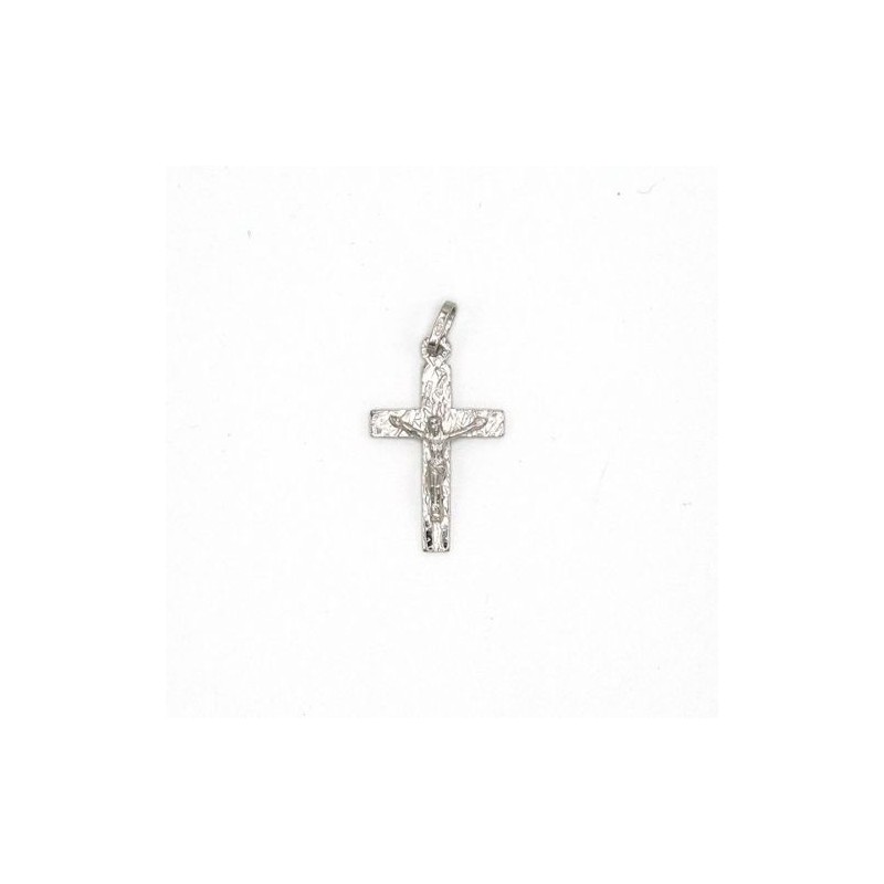 Pendentif crucifix en argent. 25 mm