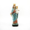 Standbeeld van onze Lady Auxiliator in hars. 20 cm