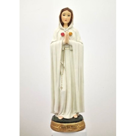 Statue Maria Rosa Mistica 39.3cm résine