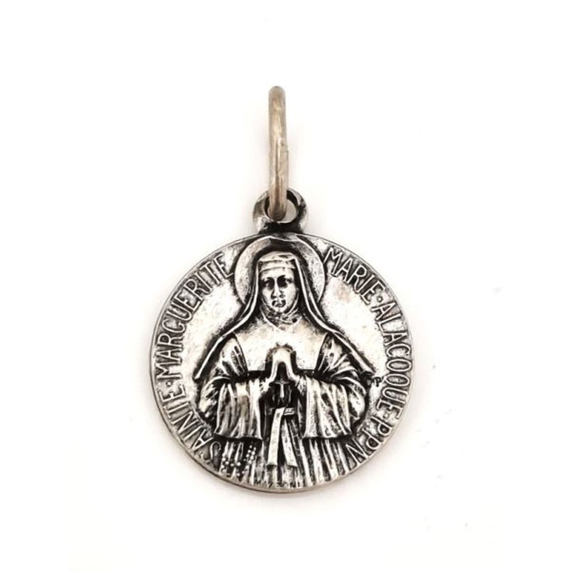 Sainte Marguerite-medaille in metaal. 15 mm
