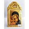 Gouden gesneden pictogram. 12/21 cm