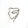 Chapelet de Saint Benoit en pierre sur corde