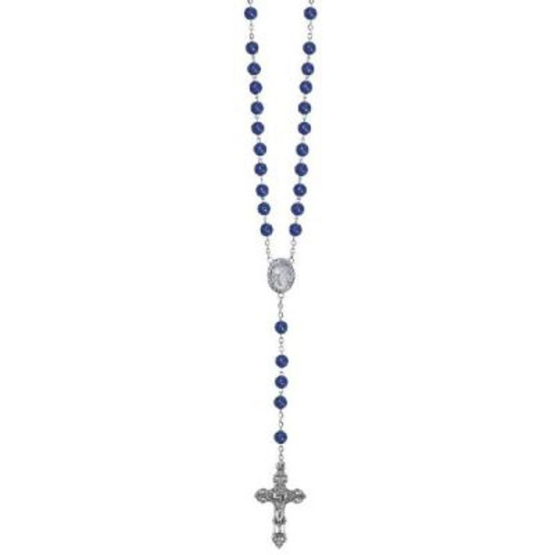 Bead-kraal 6mm steen Lapis Lazuli
