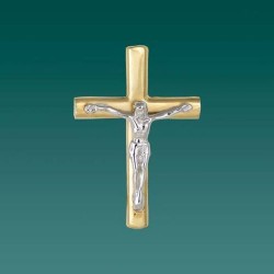 Side Crucifix Pendant S925