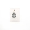 Medaille van Jezus Heilig Hart in Silver. 14 mm