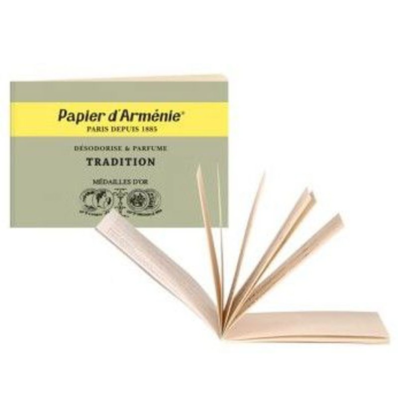 Carnet Papier à consumer Papier d'Arménie Parfum TRADITION