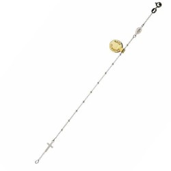 Bracelet perles en Argent S925 3mm avec boite