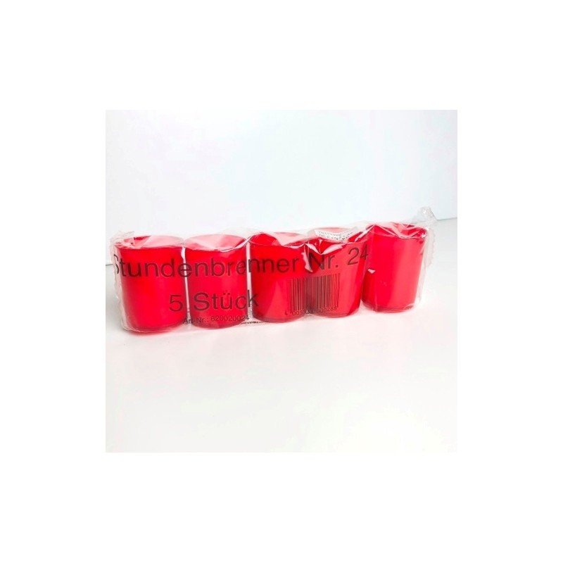 NR24 ROUGE pack de 5 pièces
