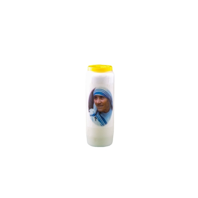 Bougie neuvaine à Mère Teresa de Calcutta