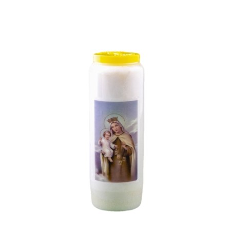 Bougie neuvaine à Notre Dame du Mont Carmel