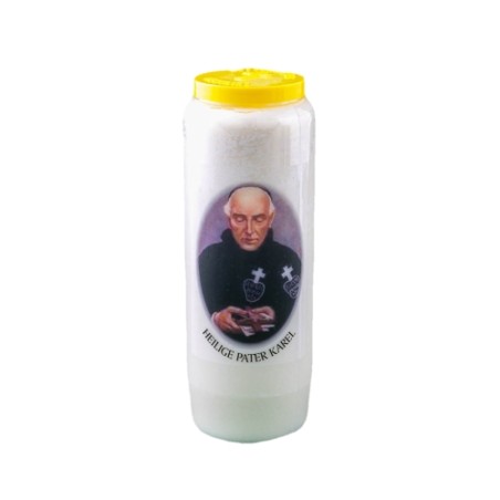 Neuvain Candle in Pater Karel. passionist