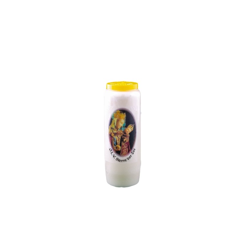 Neuvain Candle in Our Lady Sterre der Zee