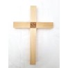 Maple Cross met vis inzet in beuken. 30/18 cm