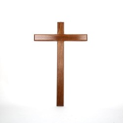 Croix simple en bois. 86 cm