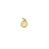 Engel medaille in 18k goud. 9 mm
