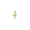 Crucifix-hanger in 18k goud. 25 mm