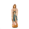 Statue de Notre Dame de Lourdes en bois. 13 cm