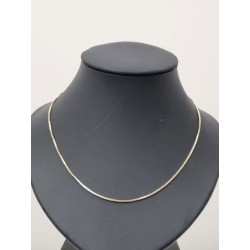 Veniteitsketting 1mm 40cm goud 18c