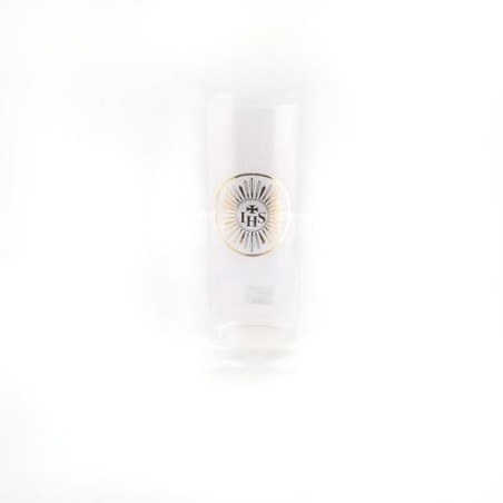 Verre lampe blanc pour cierge