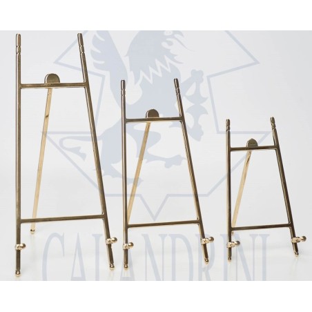Ezel voor koperen frame. 13.5 / 32 cm