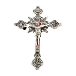 Crucifix Metal. 20 cm