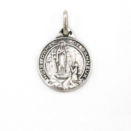 Medaille van het uiterlijk van geldbanner. 15 mm
