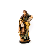 Statue de Saint Moïse en bois. 20 cm