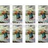 Sint-Christophe Stickers 8 / A4 10x6,8 cm    