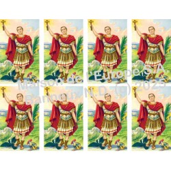 Saint Expedit Stickers 8 / A4 10x6,8 cm    