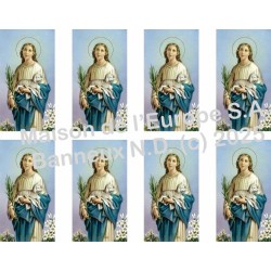 Saint Agnès Stickers 8 / A4 10x6,8 cm    