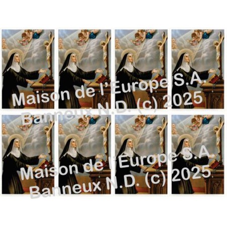 Sainte Rita Stickers 8 / A4 10x6,8 cm    