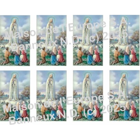 ND Fatima Stickers 8 / A4 10x6,8 cm    
