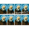 PADRE PIO STICKERS 8 / A4 10X6.8 CM    
