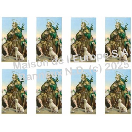 Saint Roch Stickers 8 / A4 10x6,8 cm    