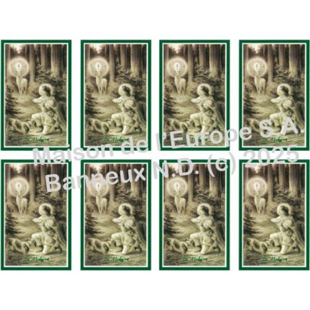 Sint Hubert Stickers 8 / A4 10x6,8 cm    