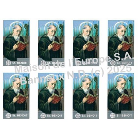 Saint Benoit Stickers 8 / A4 10x6,8 cm    