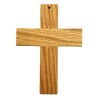 Croix des défunts en chêne 15x11cm / 8mm 
