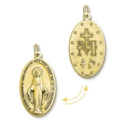miraculous Gold Metal Medal 