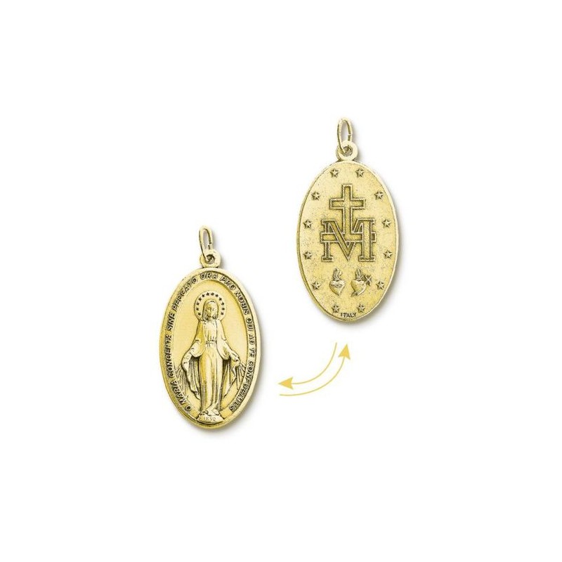 miraculous Gold Metal Medal 