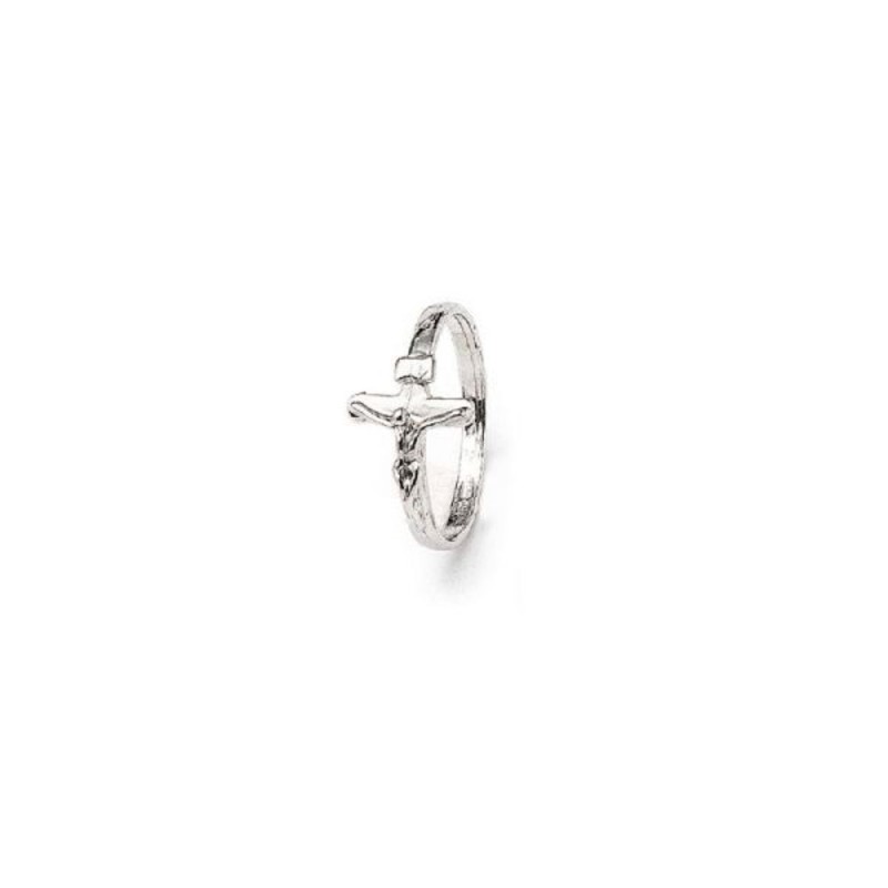 Bague croix en argent avec croix D:24mm