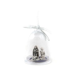 Mini-kerststal in een bel