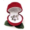 Mini Christmas Nursery in een fluwelen Rose